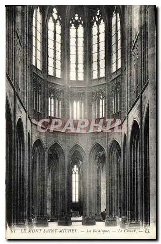Cartes postales Le Mont Saint Michel La Basilique