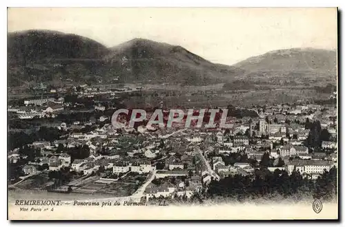 Cartes postales Remiremont Panorama pris du Parmont