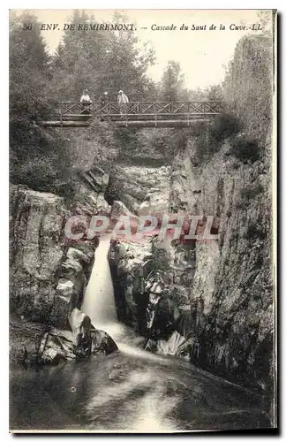 Cartes postales Env de Remiremont Cascade du Saint de la Cuve