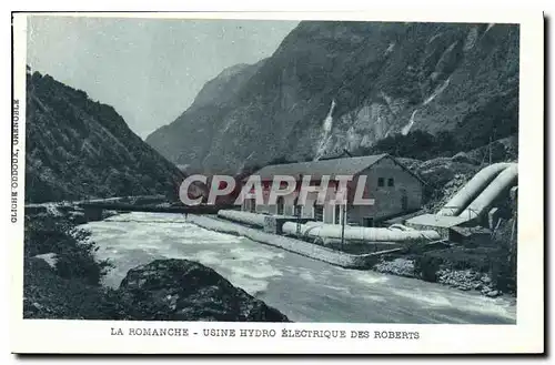 Cartes postales La Romanche Usine Hyrdro Electrique des Roberts