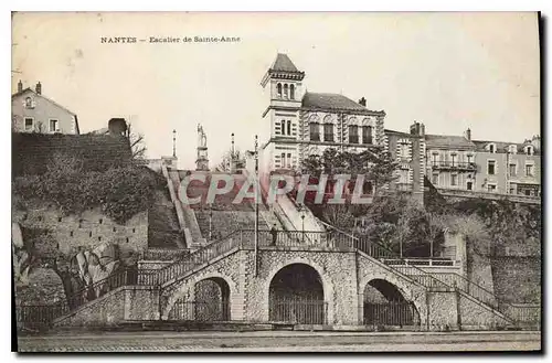 Ansichtskarte AK Nantes Escalier de Sainte Anne