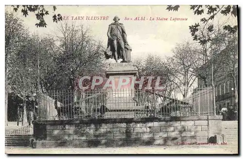 Cartes postales Le Tarn Illustre Albi La Statue Laperouse