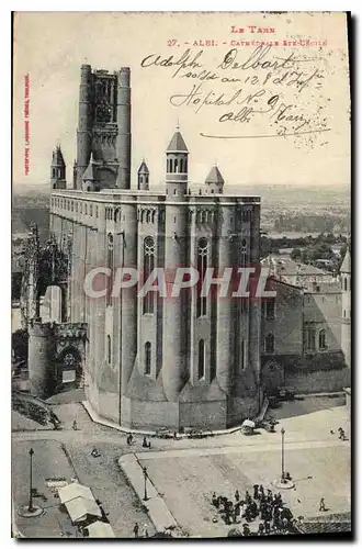 Ansichtskarte AK Le Tarn Albi Cathedrale Ste Cecile