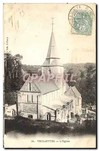 Cartes postales Veulettes l'Eglise