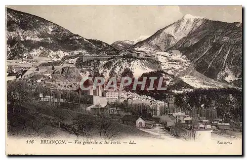 Ansichtskarte AK Briancon Vue generale et les Forts