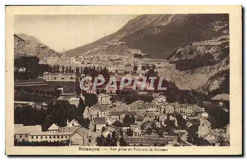 Ansichtskarte AK Briancon Vue prise du Pont sur la Guisane