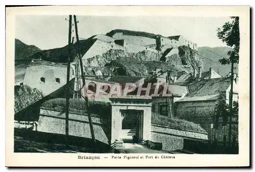 Cartes postales Briancon Porte Piguerol et Fort du Chateau