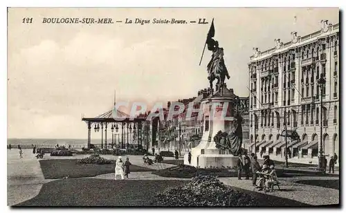 Cartes postales Boulogne sur Mer La Digue Sainte Beuve