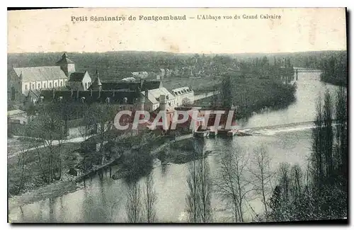 Ansichtskarte AK Petit Seminaire de Fontgombaud L'Abbaye vue du Grand Calvaire