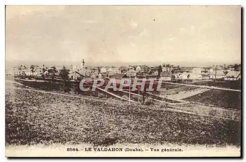 Cartes postales Le Valdahon Doubs Vue generale