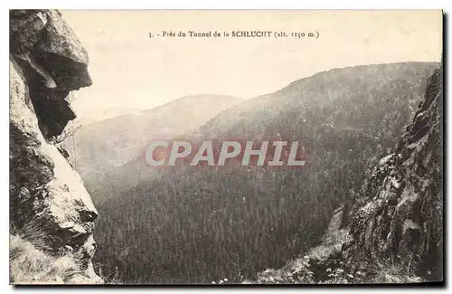 Cartes postales Pres du Tunnel de la Schlucht