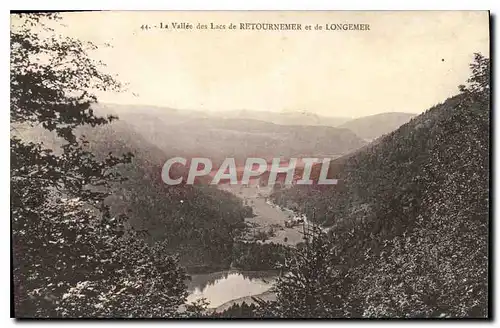 Cartes postales La Vallee des Lacs de Retournemer et de Longemer