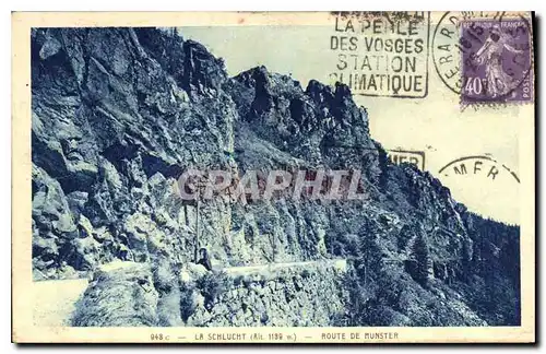 Cartes postales La Schlucht Route de Munster