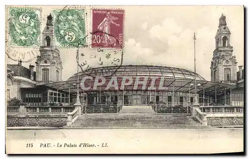 Cartes postales Pau Le Palais d'Hiver