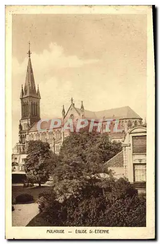 Cartes postales Mulhouse Eglise St Etienne