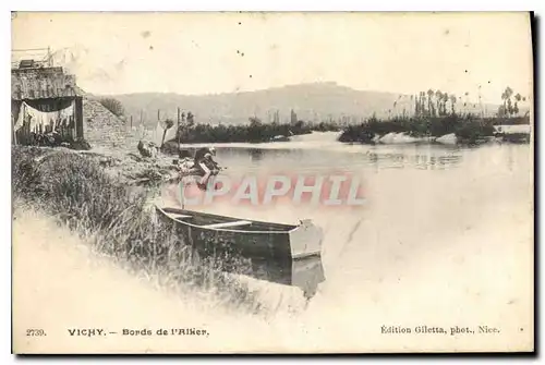 Cartes postales Vichy Bords de l'Allier