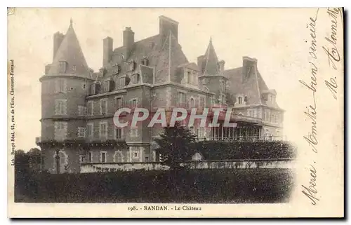 Cartes postales Randan le Chateau