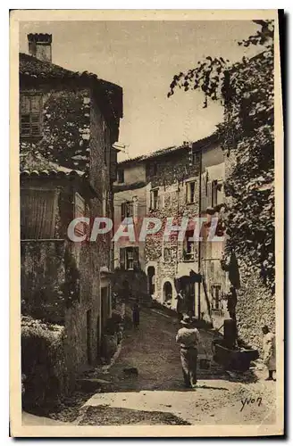 Ansichtskarte AK La Douce France Cote d'Azur Saint Paul Alpes Maritimes Entree de la Rue principale