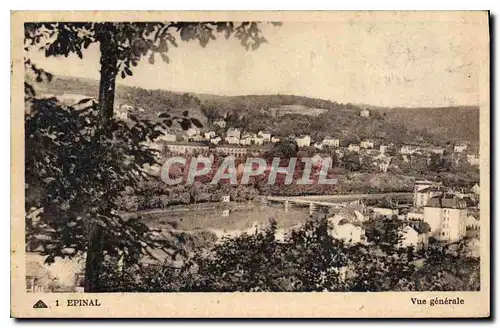 Cartes postales Epinal Vue generale