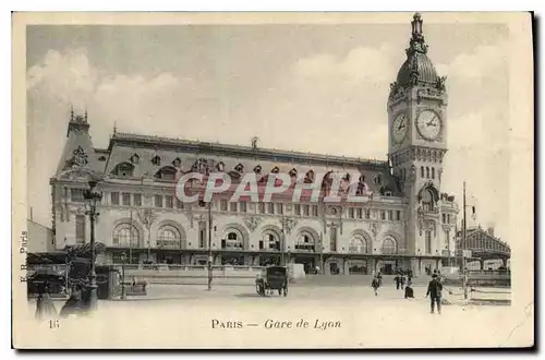 Cartes postales Paris Gare de Lyon