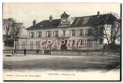 Cartes postales Pontoise L'Hotel de Ville