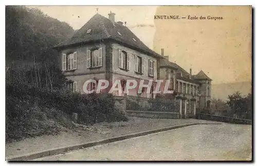 Cartes postales Knutange Ecole des Garcons