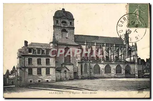 Cartes postales Alencon L'Eglise Notre Dame