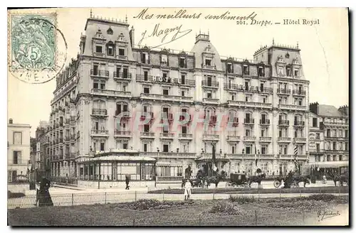 Ansichtskarte AK Dieppe Hotel Royal