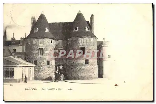 Cartes postales Dieppe Les Vieilles Tours