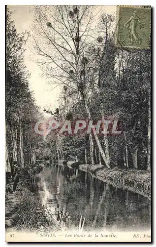 Ansichtskarte AK Senlis Les Bords de la Nonette