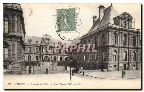 Cartes postales Amiens L'Hotel de Ville