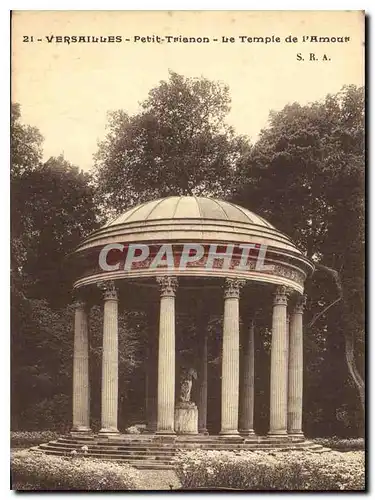 Cartes postales Versailles Petit trianon le Temple de l'Amour