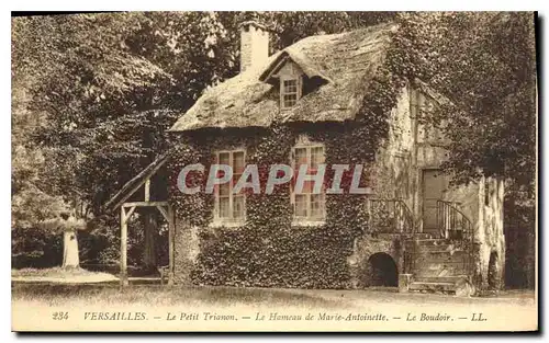 Cartes postales Versailles Le Petit Trianon Le Hameau de Marie Antoinette Le Boudoir