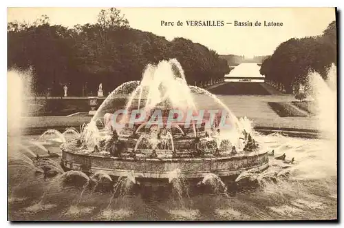 Cartes postales Parc de Versailles Bassin de Latone