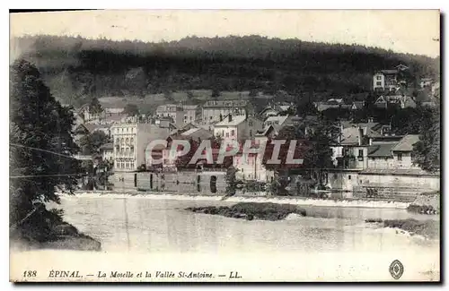 Cartes postales Epinal La Moselle et la Vallee St Antoine