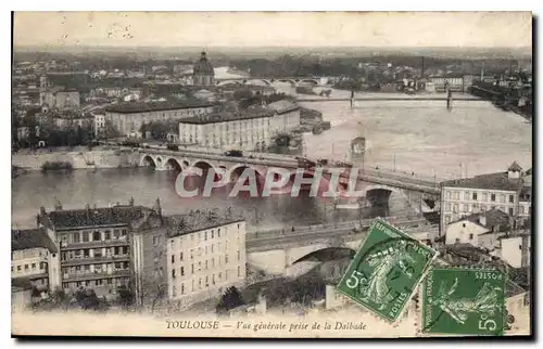 Cartes postales Toulouse Vue generale prise de la Dalbade