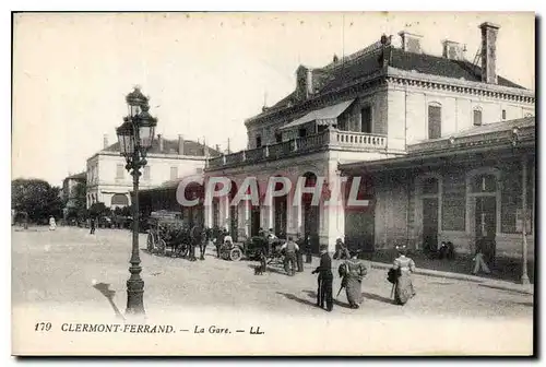 Cartes postales Clermont Ferrand La Gare