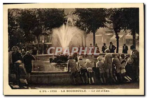 Cartes postales La Bourboule Le Jet d'Eau