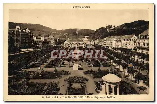 Cartes postales La Bourboule Square Joffre