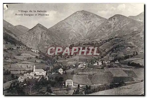 Cartes postales Village de la Salette Monts Gargas et Planeau