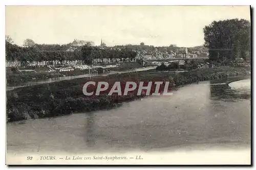 Cartes postales Tours la Loire vers Saint Symphorien