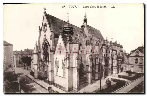 Ansichtskarte AK Tours Notre Dame la Riche