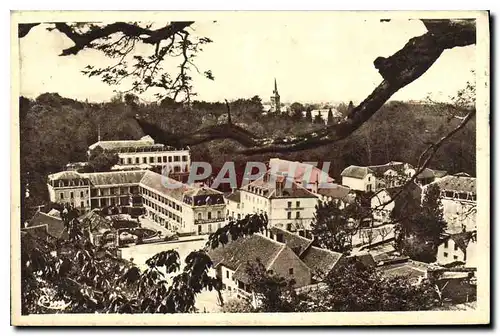 Cartes postales Bourbon Lancy Thermal S et L vue generale de l'Etablissement Thermal