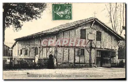 Cartes postales Berceau de Saint Vincent de Paul Maison de Ranquines
