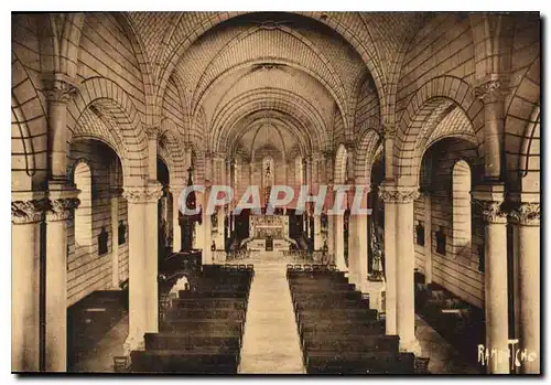 Ansichtskarte AK Eglise de Noirterre Style Roman Architecte M Daviau Chinou Petits