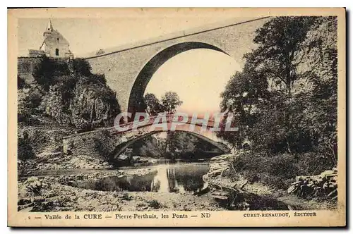 Cartes postales Vallee de la Cure Pierre Perthuis les Ponts