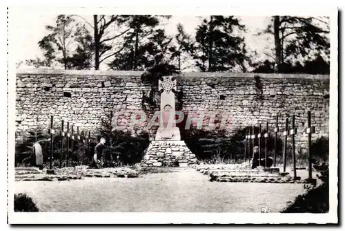 Cartes postales Abbaye de la Pierre Qui Vire Yonne le Cimetiere