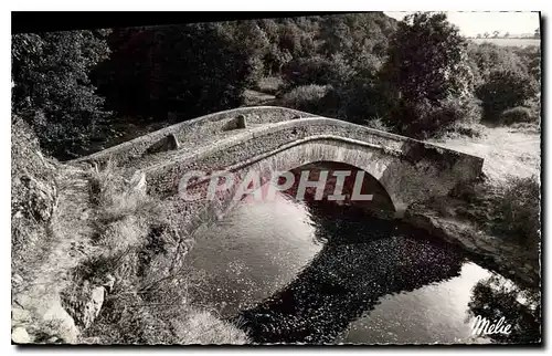 Ansichtskarte AK Pierre Perthuis Yonne Vallee de la Cure le Pont Romain