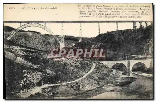 Ansichtskarte AK Cantal Viaduc de Carabit