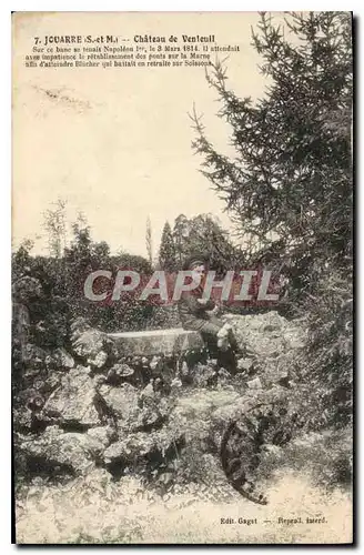 Cartes postales Jouarre S et M chateau de venteuil